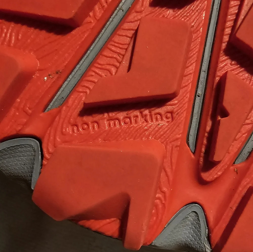 The North Face Kids Black and Red Waterproof Hiking Boots